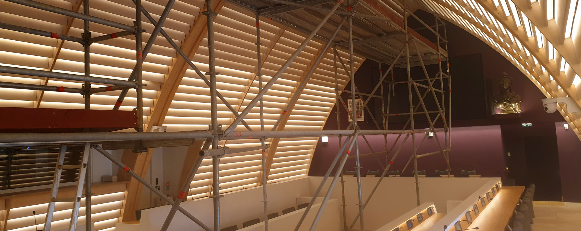 La Rochelle - Hôtel de Ville, Salle du Conseil - Dal'échelle